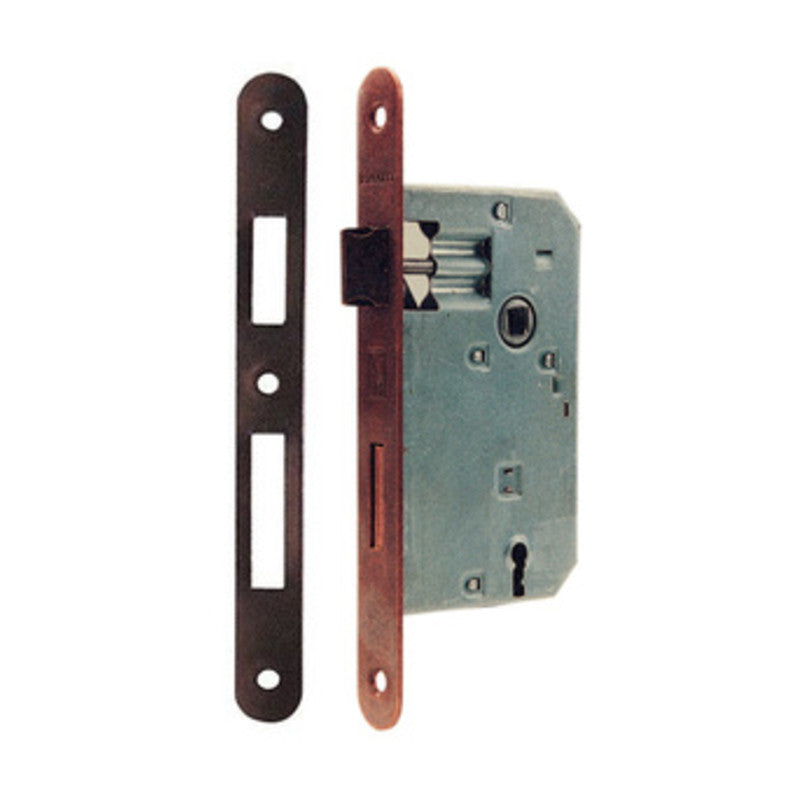 Q.TA' 6 BL PATENT SERRATURA Q.8/90 OTTONATA 50 B.TONDO