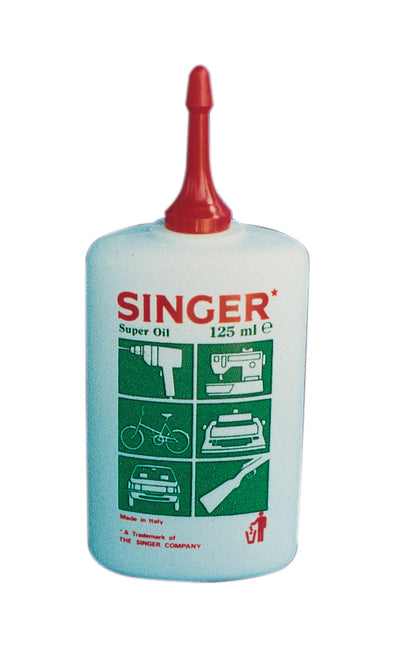 Q.TA'. 24 SINGER OLIO LUBRIFICANTE 125 ML