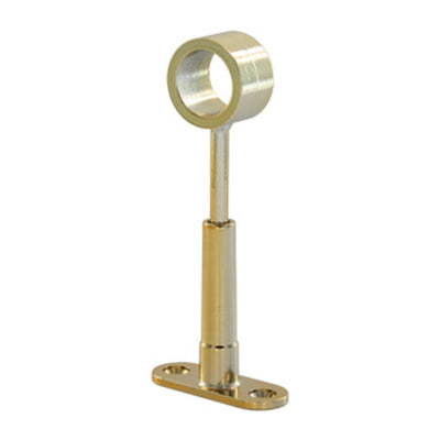 Q.TA' 6 REGGITUBO CENTRALE TONDO REGOL D 30 MM OTTONATO