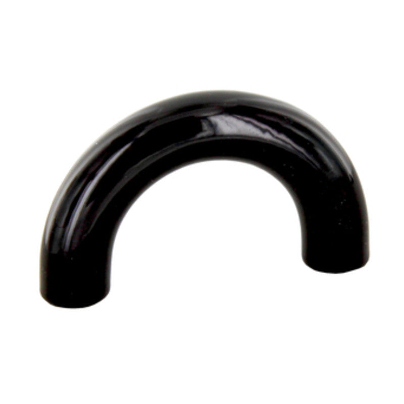 Q.TA' 25 MANIGLIA ZAMA 1121 32 23,5X40 MM NERO LUCIDO