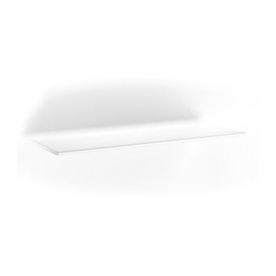 Q.TA' 5 MENSOLA VITRA 6 MM BIANCO 12X30 CM