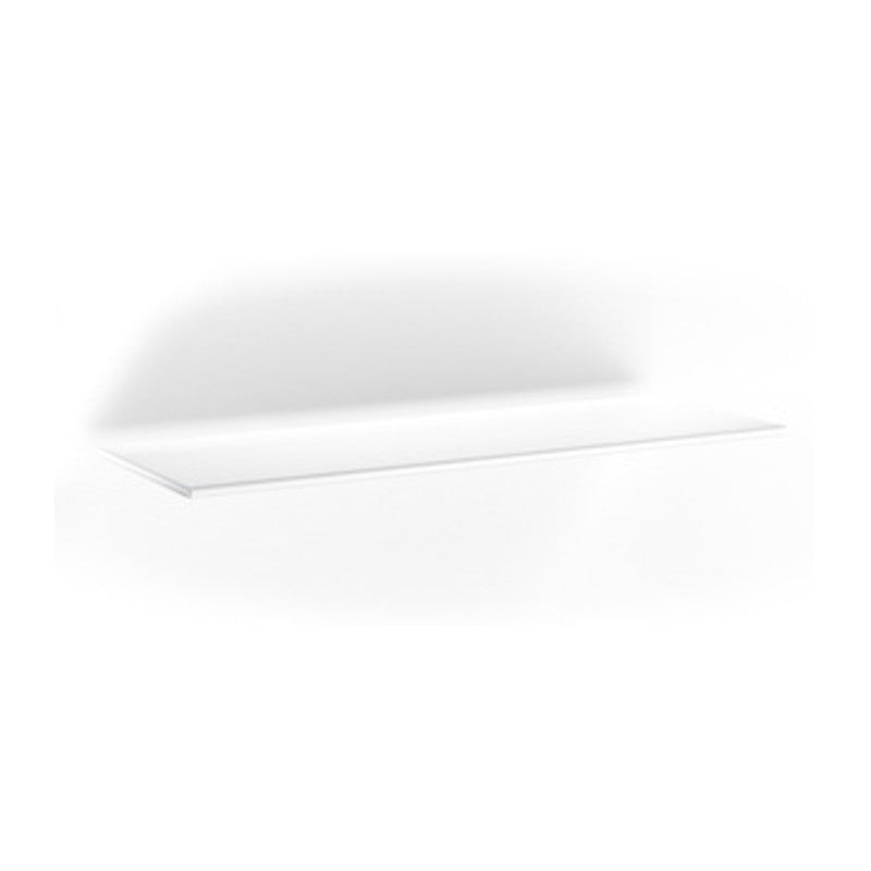Q.TA' 5 MENSOLA VITRA 6 MM BIANCO 12X45 CM