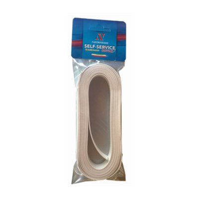 Q.TA' 12 CINTINO P/TAPPARELLA GOMMATO BIANCO CONF 7 M