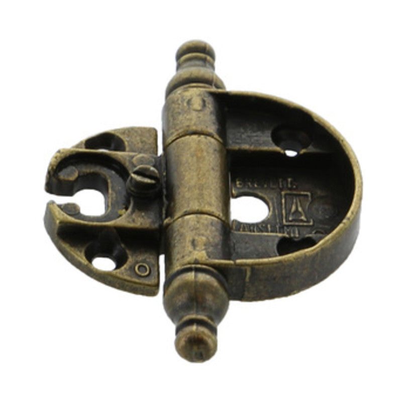 Q.TA' 10 CERNIERA P/MOBILI A0056 35X18MM BRONZO ANTIC*