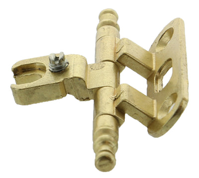 Q.TA' 10 CERNIERA P/MOBILI A0058 OTTONATO 46X14 MM*