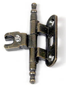 Q.TA' 10 CERNIERA P/MOBILI A0058 BRONZO ANTIC 46X14 MM*