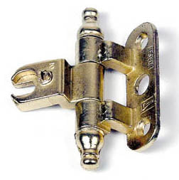 Q.TA' 10 CERNIERA P/MOBILI A0059 46X14MM OTTONATO*