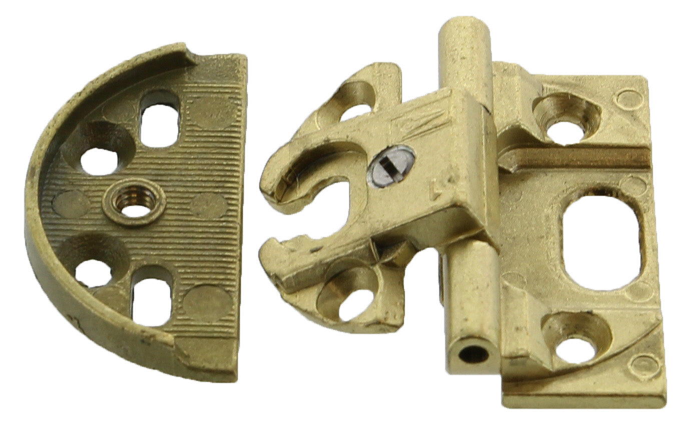 Q.TA' 10 CERNIERA P/MOBILI A0061 OTTONATO 40X15 MM*