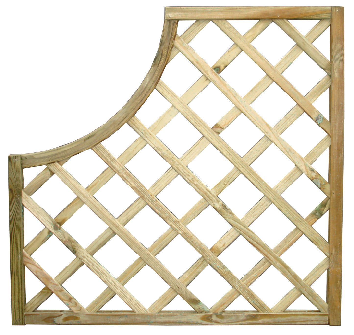 Q.TA' 1 GRIGLIATO PINO IMPREGNATO 35 90XH 90 CM SAGOMATO