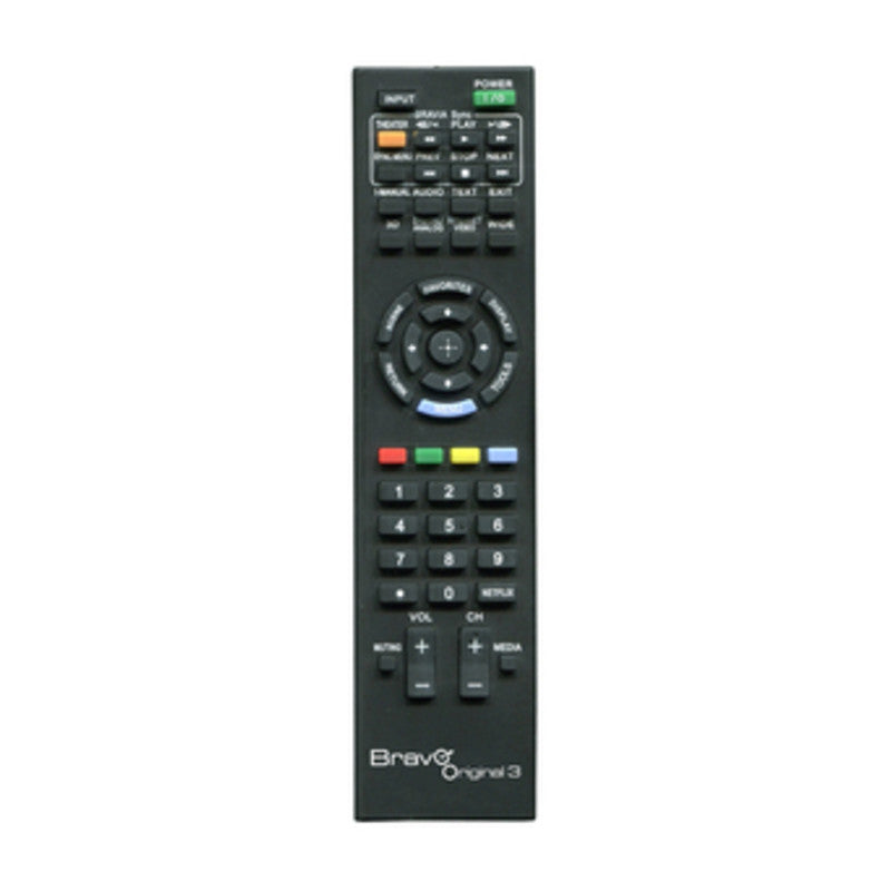 Q.TA' 1 TELECOMANDO TV BRAVO ORIGINAL 3 SONY