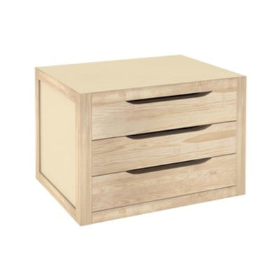 Q.TA' 1 CASSETTIERA 3 CASSETTI 39X30XH29,5 CM