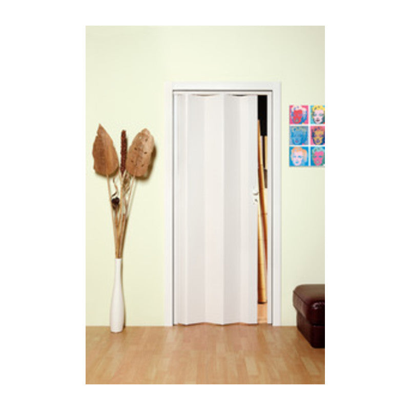 Q.TA' 1 PORTA A SOFFIETTO MAYA 83X214 CM BIANCO FRASS