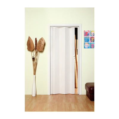 Q.TA' 1 PORTA A SOFFIETTO MAYA 83X214 CM BIANCO FRASS