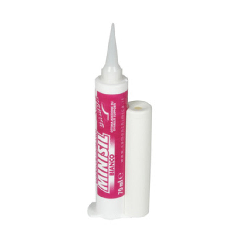 Q.TA' 24 CAMON SILICONE MINISIL BIANCO ML.70