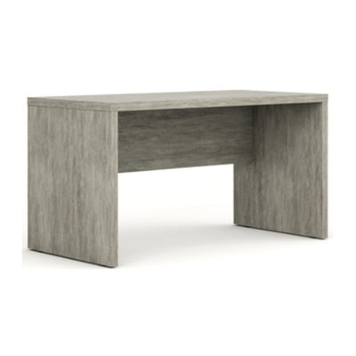 Q.TA' 1 PRATICO SCRIVANIA 69X140XH74 CM CEMENTO
