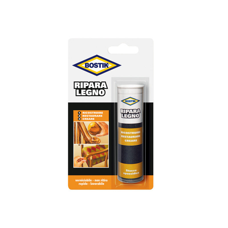 Q.TA' 12 BOSTIK STUCCO RIPARA LEGNO 56G BLISTER