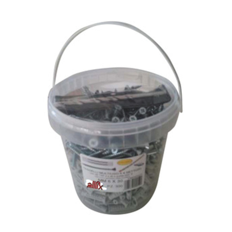Q.TA' 1 ALLFIX 150 TASSELLI C/VITI F4 8X40 MM + PUNTA