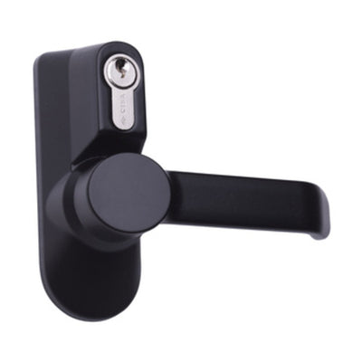 Q.TA' 1 CISA 07078.38 MANIGLIA C/CILINDRO NERO