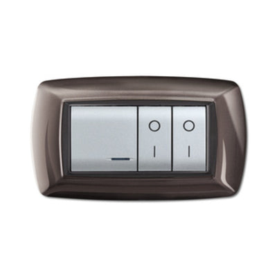 Q.TA' 1 PLACCA LIFE LIVING PLAST ALLUMINIO NOTTE 4P