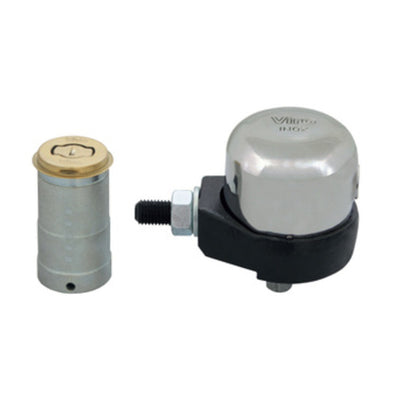 Q.TA' 1 VIRO 4221 LUCCHETTO CAMPANA MONOBL INOX C/ACC