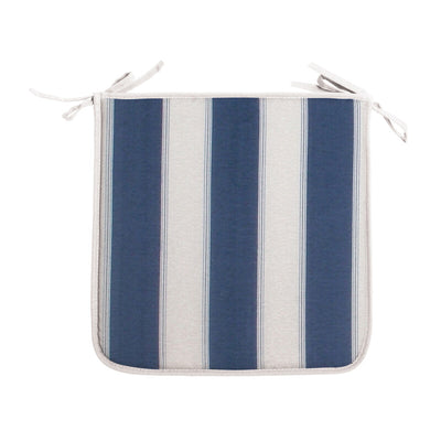Q.TA' 4 CUSCINO PANAREA 39X39X2CM RIGATO BLU