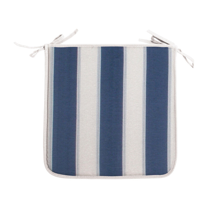 Q.TA' 4 CUSCINO PANAREA 39X39X2CM RIGATO BLU