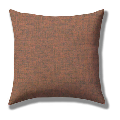 Q.TA' 6 CUSCINO TULIPANO 43X43CM MARRONE 1551