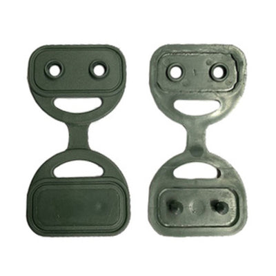 Q.TA' 250 CLIPS GREEN BOTTONS P/RETE OMBREGGIANTE