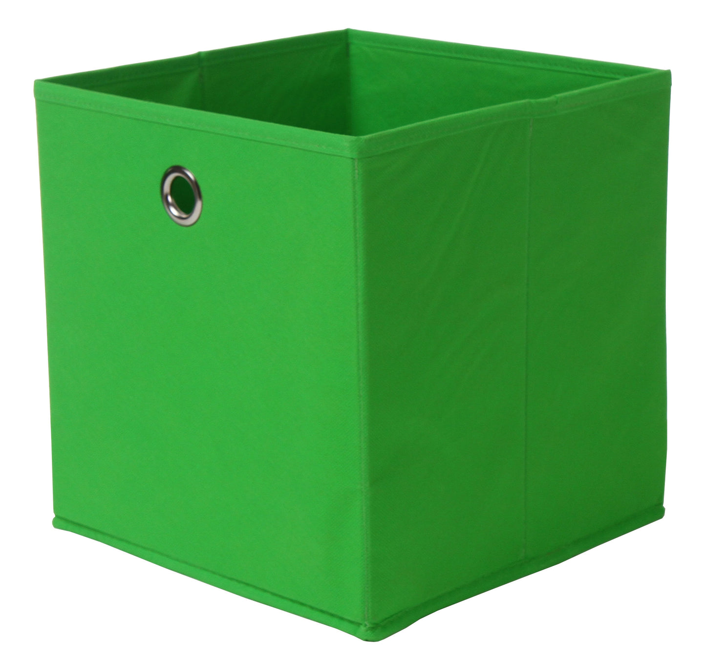 Q.TA' 1 PORTAOGGETTI CUBO 27X27XH28 CM VERDE