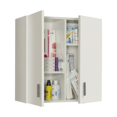 Q.TA' 1 KIT PENSILE 2 ANTE MULTIUSO 59X27XH60 CM BIANCO