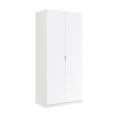 Q.TA' 1 KIT ARMADIO 2 ANTE 81X52XH180 CM BIANCO