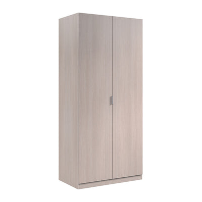 Q.TA' 1 KIT ARMADIO 2 ANTE 81X52XH180 CM ROVERE CHIARO