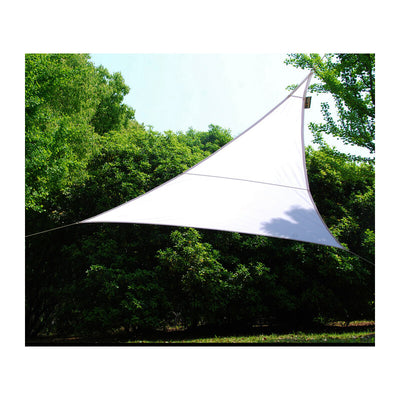 Q.TA' 1 C TENDA VELA OMBREGGIANTE TRIANG PL 5X5X5 BIANCO