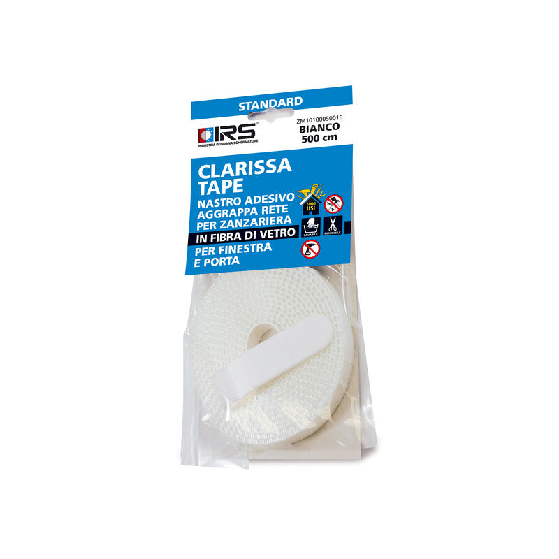 Q.TA' 1 NASTRO AGGRAPPA RETE ZANZARIERA 5 M BIANCO