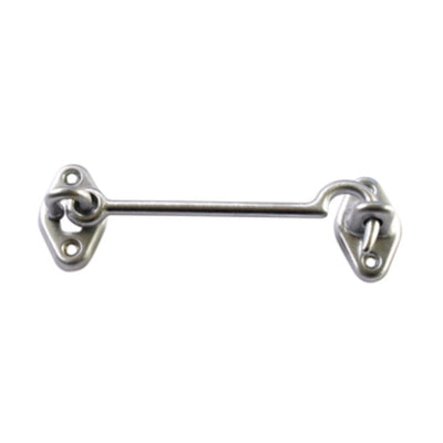 Q.TA' 25 GANCIO FERMAFINESTRA OTTONE CROMO SAT 100 MM