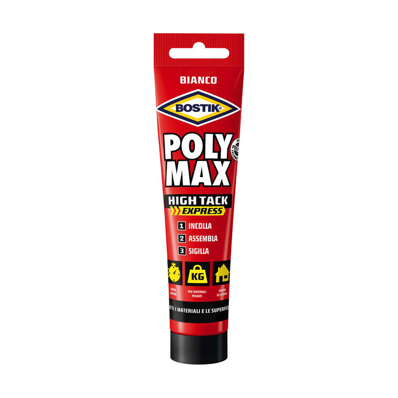 Q.TA' 1 BOSTIK POLYMAX HIGH TACK BIANCO 165 G TUBO