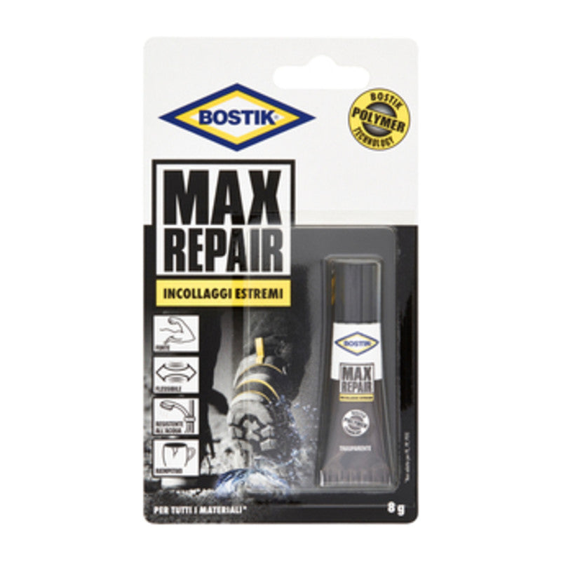 Q.TA' 6 BOSTIK COLLA MAX REPAIR 8G BLISTER