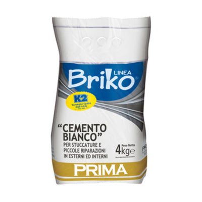 Q.TA' 4 LINEA BRIKO CEMENTO BIANCO DA 4 KG