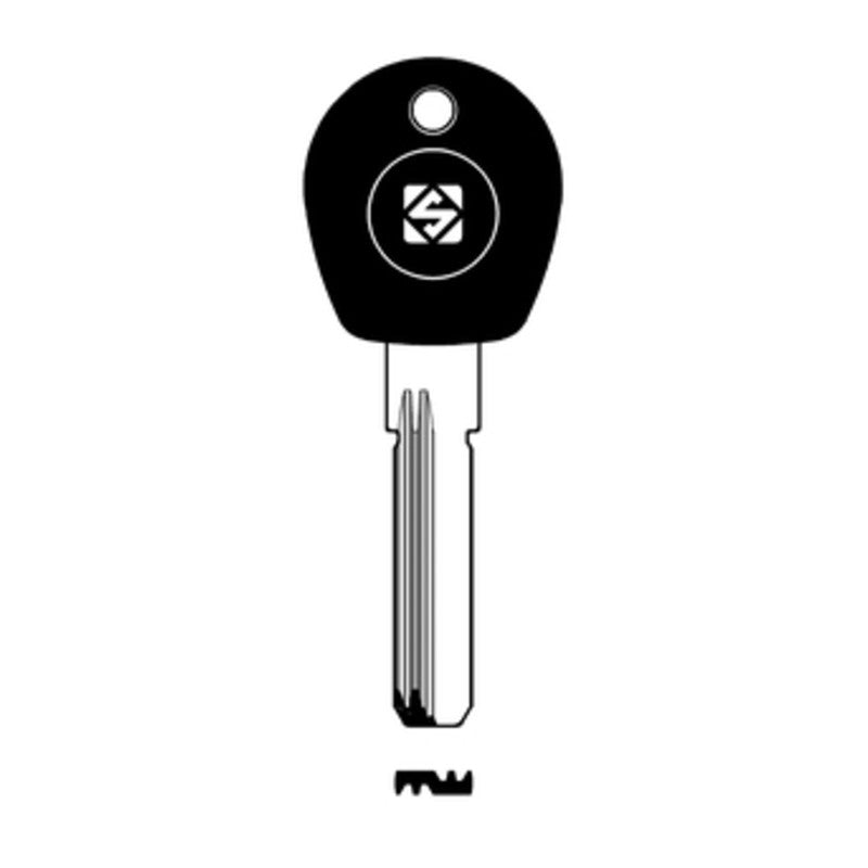 Q.TA' 5 SILCA MO1RP CHIAVE PUNZONATA OTTONE