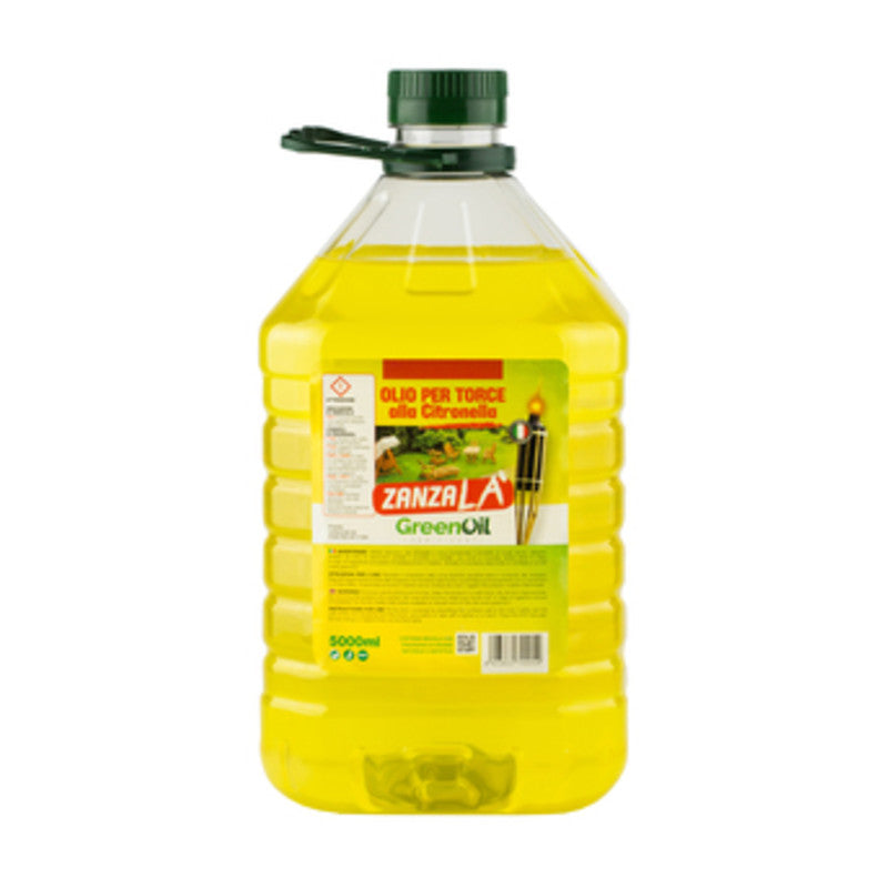 Q.TA' 4 OLIO P/LAMPADA E TORCIA ALLA CITRONELLA 5 L
