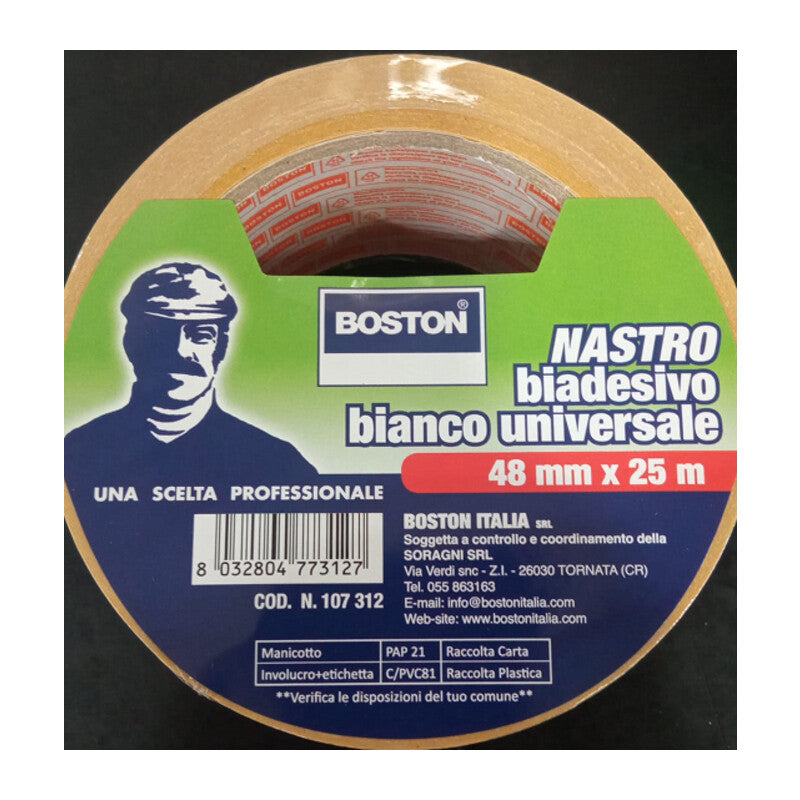 Q.TA' 33 BOSTON NASTRO BIADESIVO 50MMX4,5M