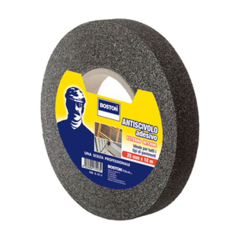 Q.TA' 1 BOSTON NASTRO ANTISDRUCCIOLO 25MMX18M NERO