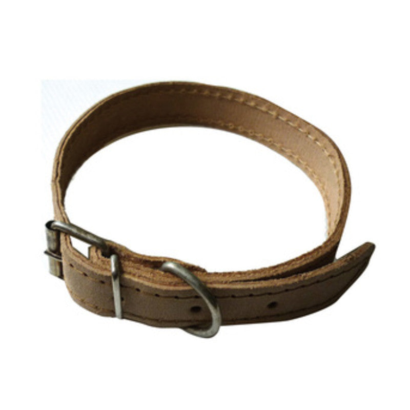 Q.TA' 6 COLLARE P/CANI IN PELLE 16 X 370 MM