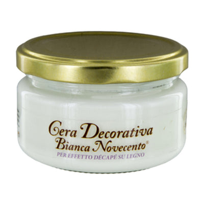 Q.TA' 1 CERA DECORATIVA NOVECENTO 200 ML BIANCO