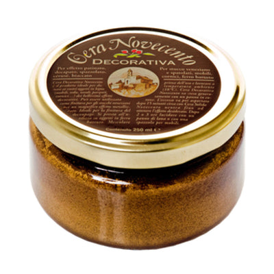 Q.TA' 1 CERA DECORATIVA NOVECENTO 200 ML ORO RICCO PAL