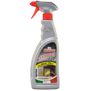 Q.TA' 12 PULITORE P/VETRI RHUTTEN FULIGGI STOP 750 ML