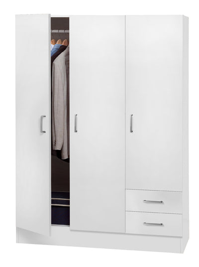 Q.TA' 1 ARMADIO 3A+2C 119,5X46,5X184,1 BIANCO