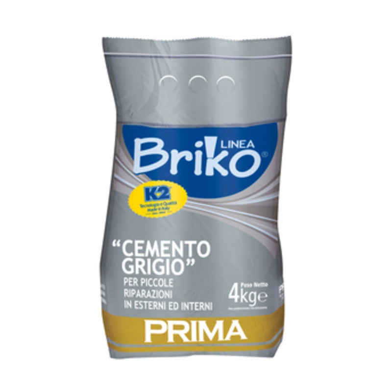 Q.TA' 4 LINEA BRIKO CEMENTO GRIGIO DA 4 KG