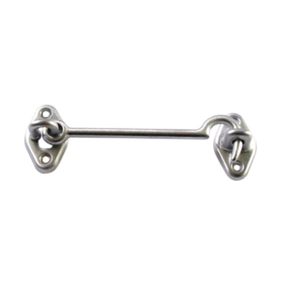 Q.TA' 5 BL GANCIO FERMAFINESTRA OTTONE CROMO SAT 60 MM