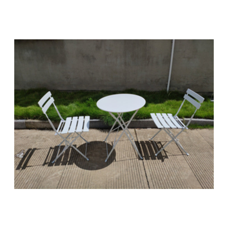 Q.TA' 1 SET BISTRO GIOTTO BIANCO SAT FS460